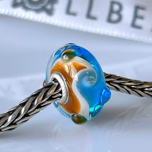Trollbeads textured sand - trollbeads, &