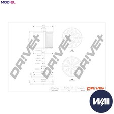 FUEL FILTER DP1110.13.0107 FOR