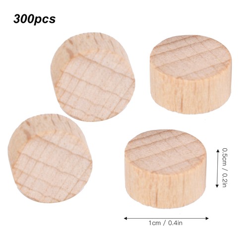 300pcs small wood - (1cm)300pcs, slices