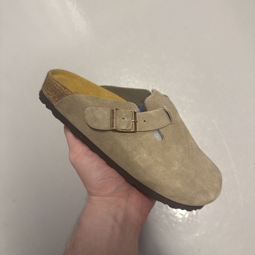 Birkenstock boston clog - clog, taupe