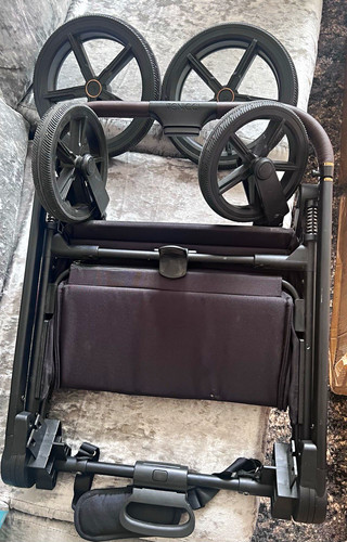 Venicci black single pushchair - venicci,