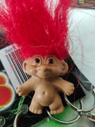 Lucky troll keyring pencil - lucky, keyring/pencil