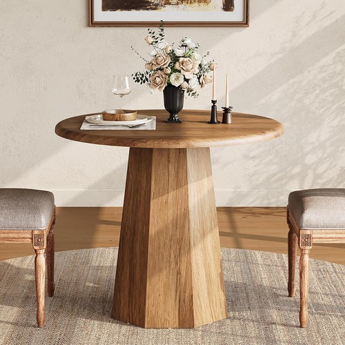 Small round dining table - dining,