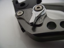 Suzuki GSX1400 (2001-2007), CNC levers long titanium/chrome adjusters, F14/S14
