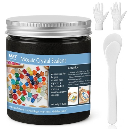 Mosaic crystal grout 400g - mosaic,