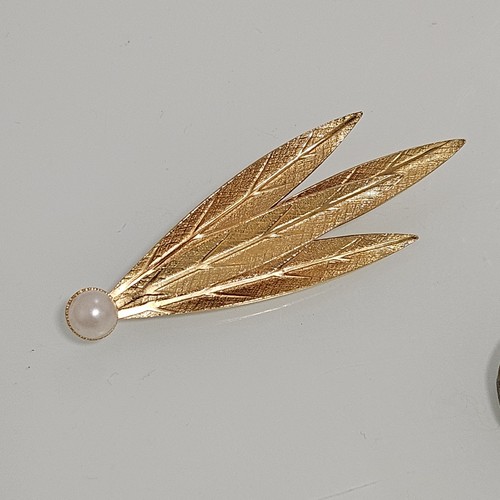 Beautiful goldtone leaf - beautiful, 3