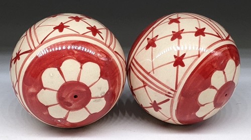 Porcelain carpet balls red - 2,