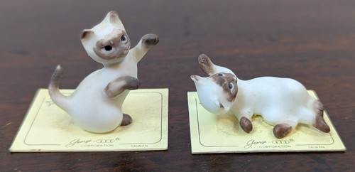 Vintage george good siamese - george,