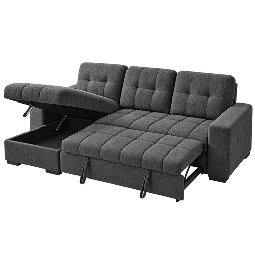 Luna seater corner sofa bed - corner,