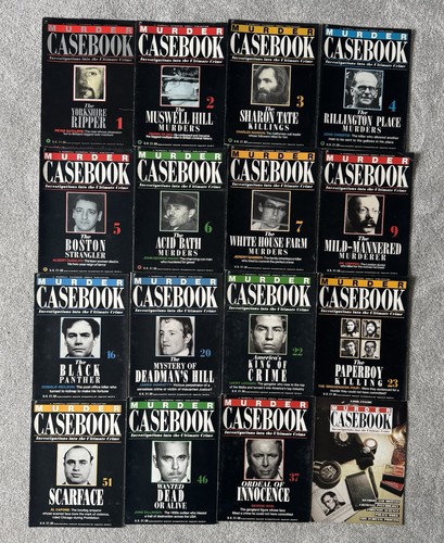 Murder casebook magazines - casebook,