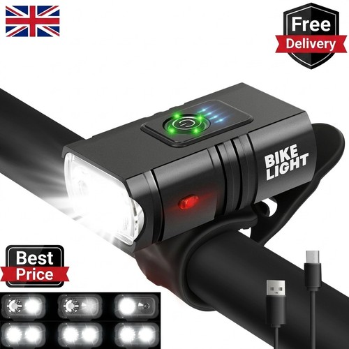 Led mountain bike light usb - mountain,