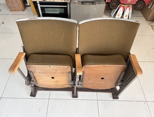 Vintage theatre cinema - cinema, seats