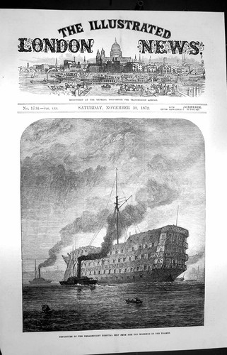 Original old antique print - original,