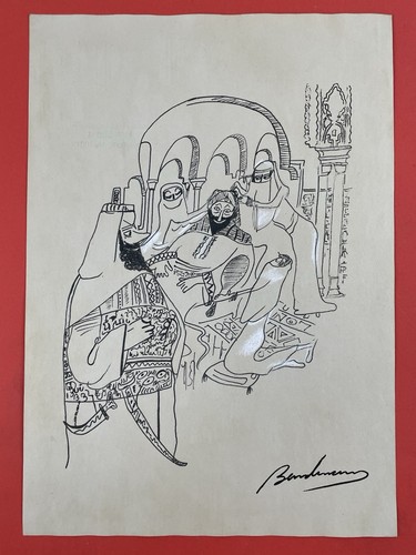 Ludwig bemelmans drawing - bemelmans,