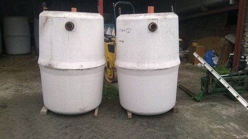 Concrete septic tank person - tank,
