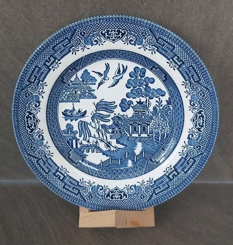 Vintage churchill blue - blue, white