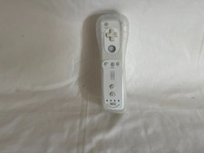 Official Nintendo Wii Mote Motion Plus Controller ~ Tested / Working White
