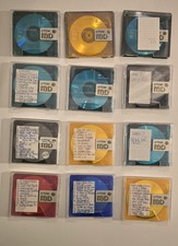 TDK MD80 80 Min Multicolour Recordable Media Rare Mini Disc - Lot of 12