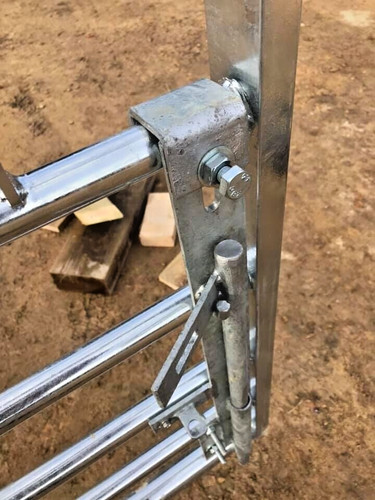 Drop bolt for metal farm - , gates