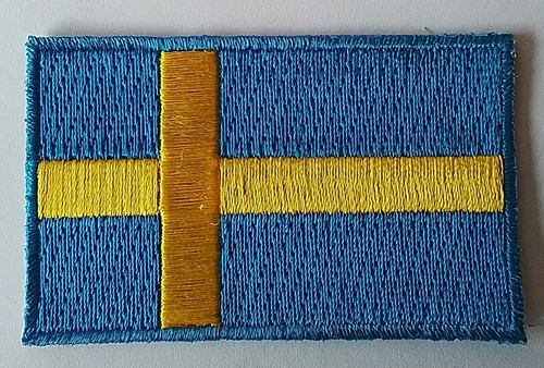 Sweden flag patch embroidered - sweden,