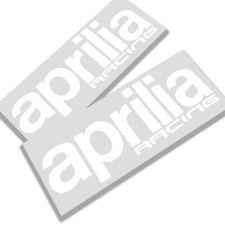 Aprilia racing White text