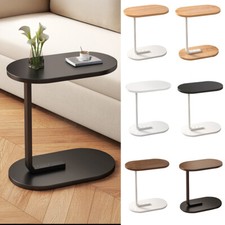 C-Shaped End Side Table Coffee