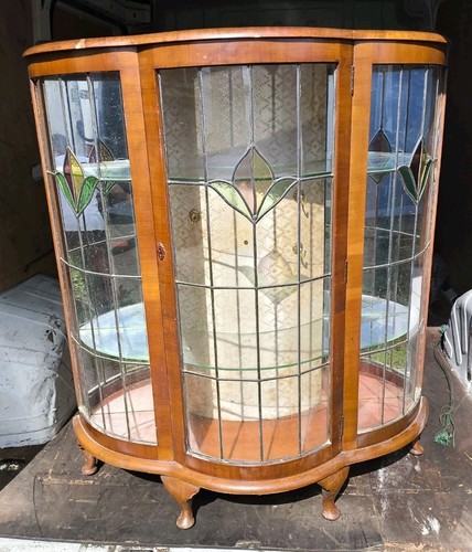 Vintage curved wood and - curved,
