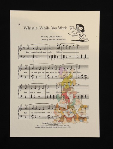 Seven dwarfs snow white - seven, dwarfs,