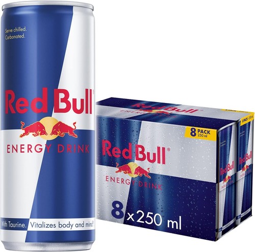 Red bull energy - red, drink