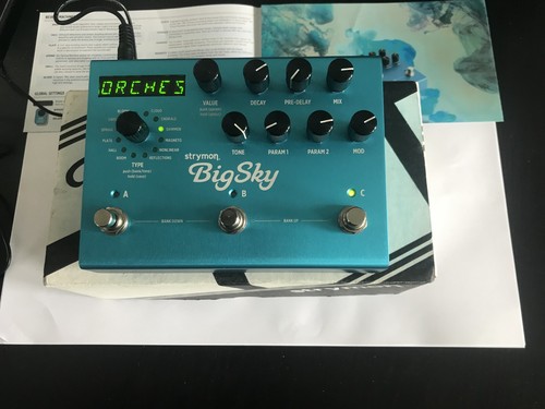 Strymon big sky reverb pedal - strymon,