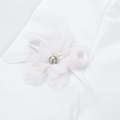 Girls wedding faux fur coat - uk,