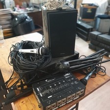 Carlsbro X-100 Amp + Mics, DMX
