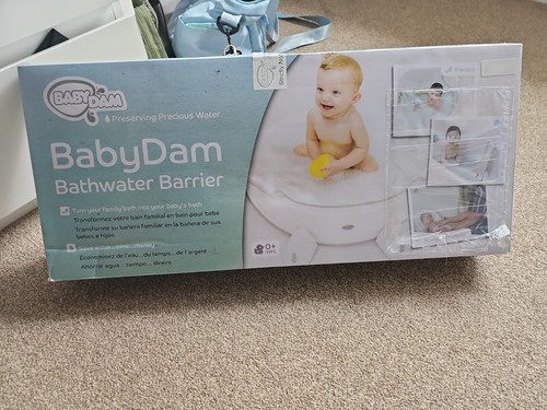 Babydam bathwater barrier - bathwater,
