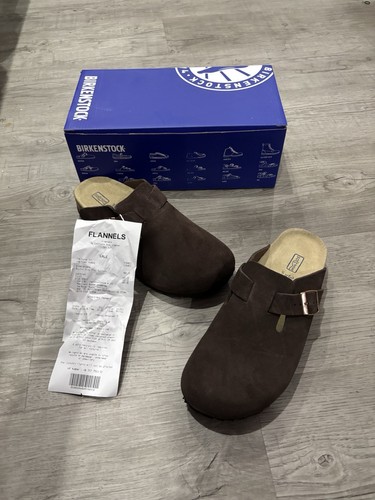 Mocha boston clog birkenstocks - mocha,