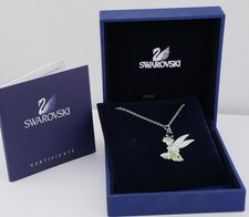 A Beautiful Genuine Swarovski Disney Tinkerbell Pendant Necklace
