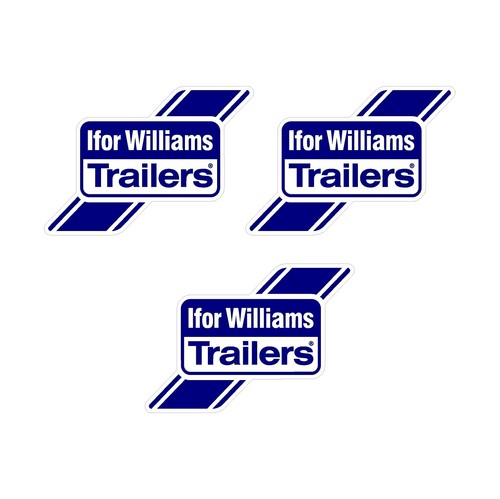 Ifor williams large decals - williams,