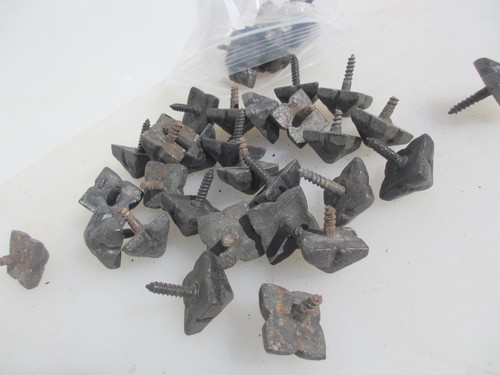 Vintage iron door - iron, studs