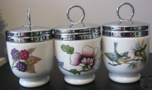 Vintage royal worcester egg - 3,