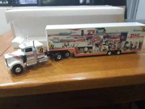 Kenworth w900 dhl - w900, diecast