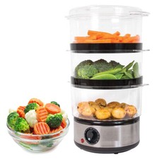 Food Steamer Electric 3 Tier