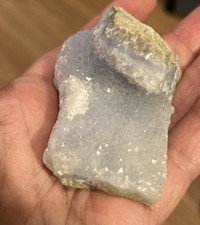 Blue  Agate Crystal Raw