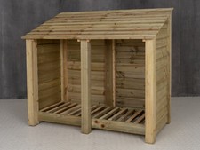 Log Store Width 1460mm x Height 1260mm x Depth 880mm
