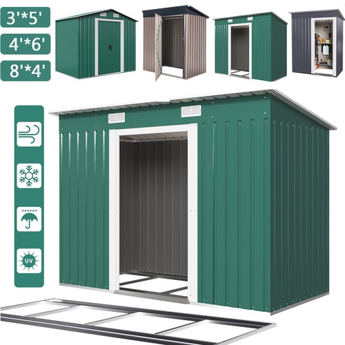 Metal garden shed 8 x - metal,