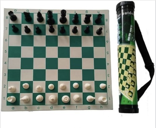 Chess set pvc mat - chess,
