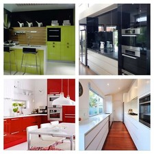  Kitchen Vinyl Wrap Door Cabinet Bedroom Furniture Air Bubble Free Gloss Matte