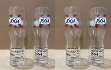4 x Kronenbourg 1664 Pint Glasses 20oz Home Bar Pub Man Cave