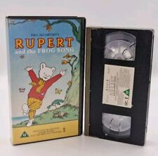 Rupert Frog Song VHS PAL Video Tape Paul McCartney We All Stand Together 1984