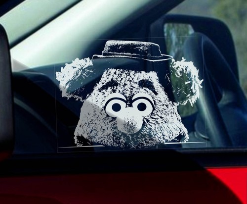 Fozzie bear car - fozzie, window