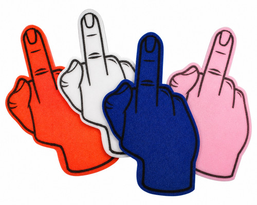 Novelty middle finger - middle,