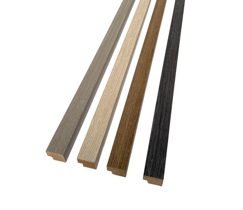 End trims for acoustic slat - acoustic,